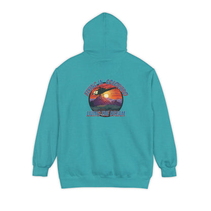 Men's, Flying in Colorado, Relaxed Fit Hoodie