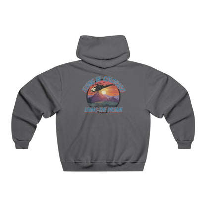 Men's, Flying in Colorado, Classic Fit Hooded Sweatshirt