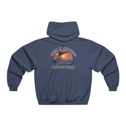 Men's, Flying in Colorado, Classic Fit Hooded Sweatshirt