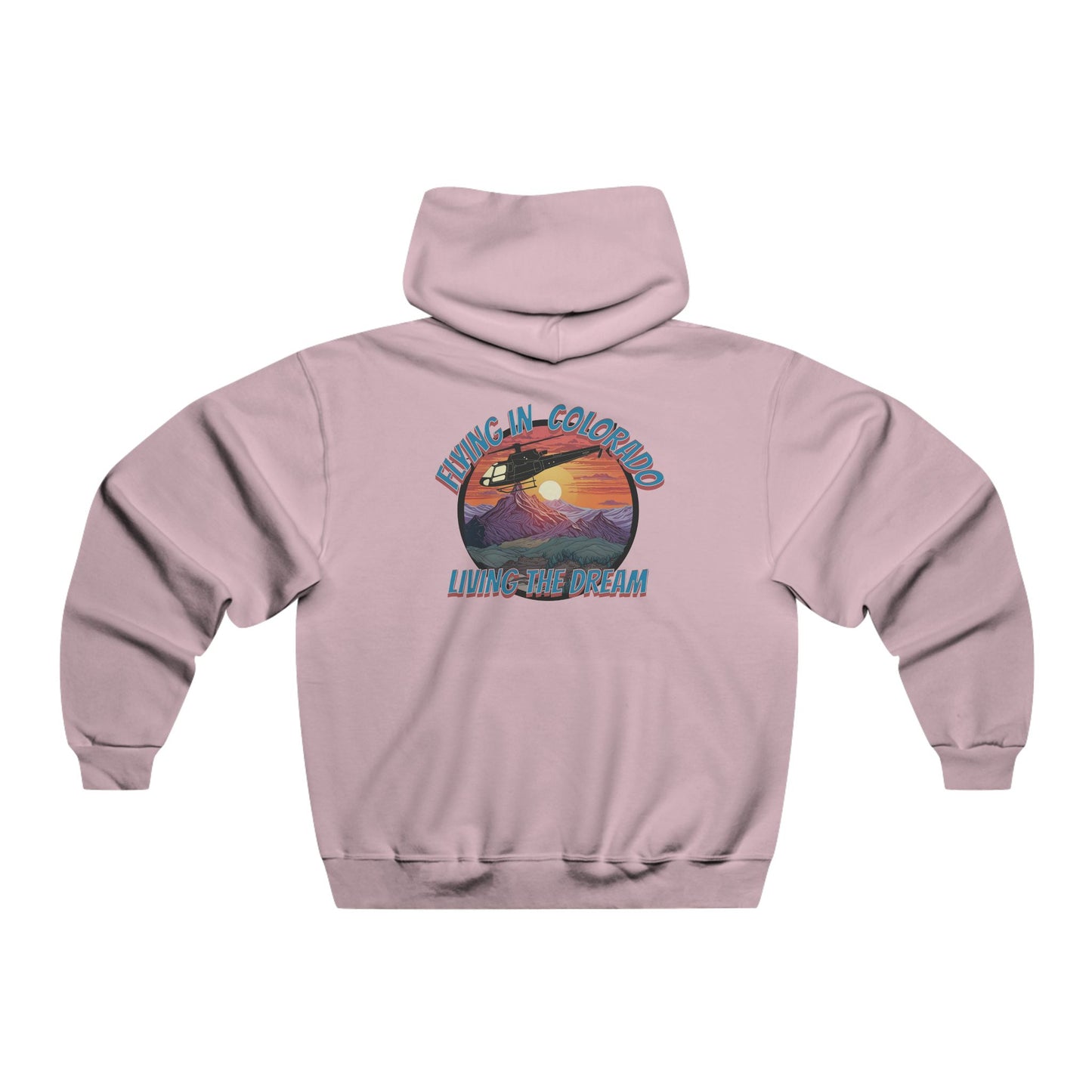 Men's, Flying in Colorado, Classic Fit Hooded Sweatshirt