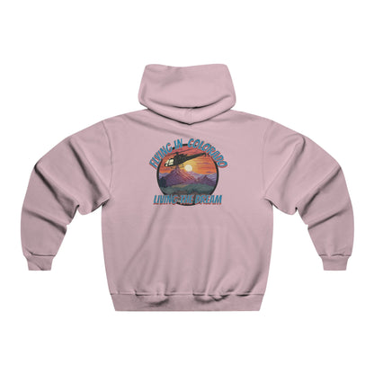 Men's, Flying in Colorado, Classic Fit Hooded Sweatshirt