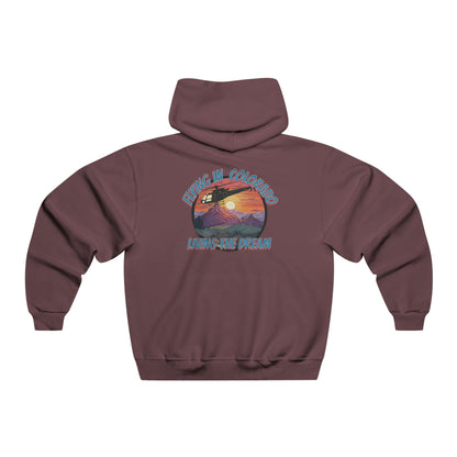 Men's, Flying in Colorado, Classic Fit Hooded Sweatshirt