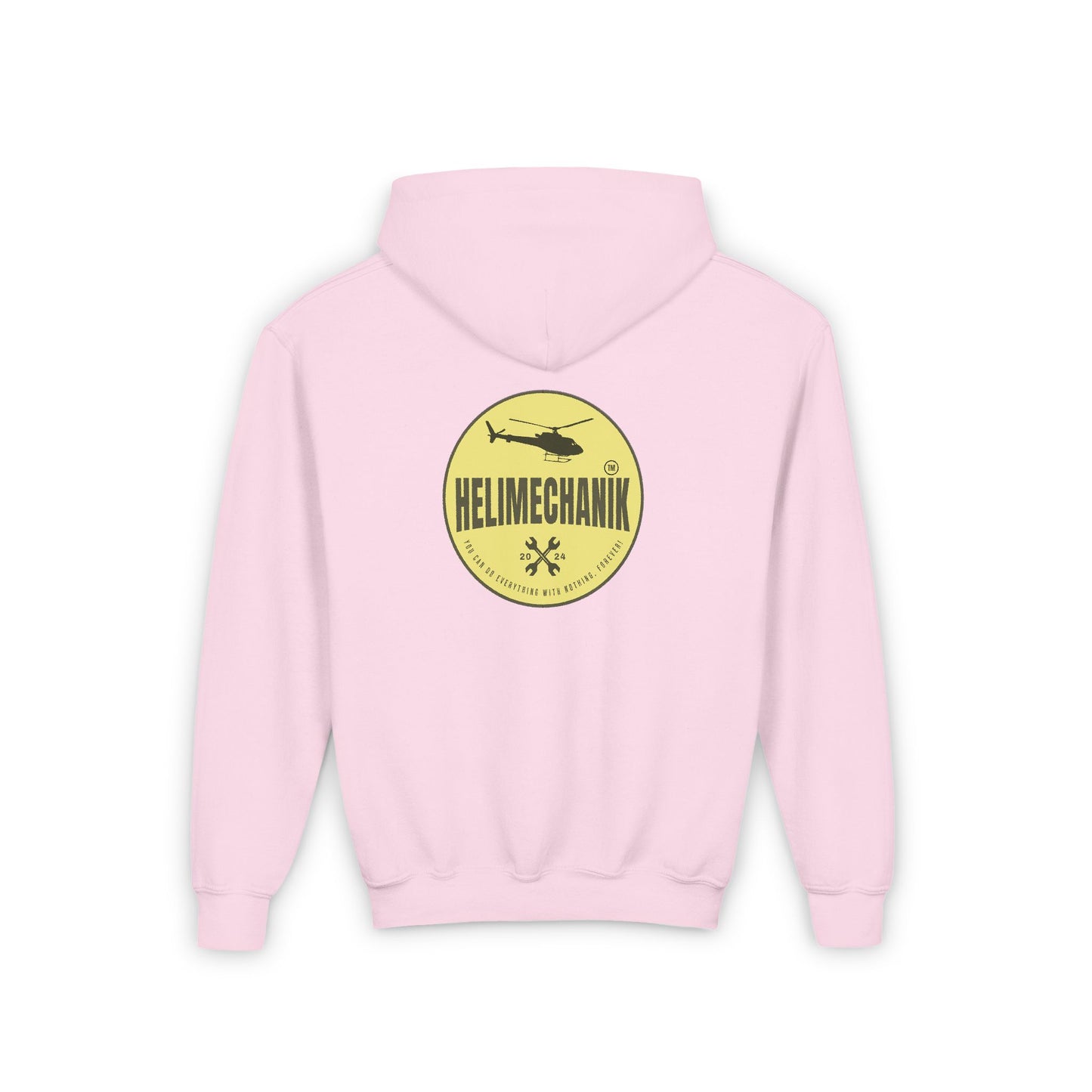 Youth, Helimechanik Patch Heavy Blend Hooded Sweatshirt