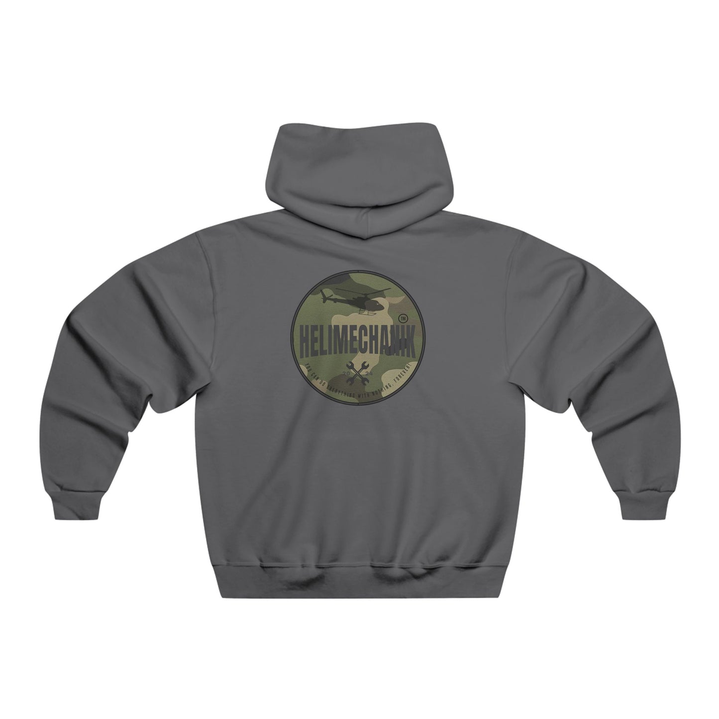 Men's, Helimechanik Patch Multicam, Classic Fit Hooded Sweatshirt