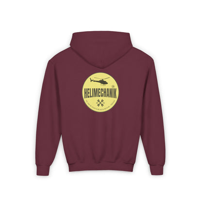 Youth, Helimechanik Patch Heavy Blend Hooded Sweatshirt