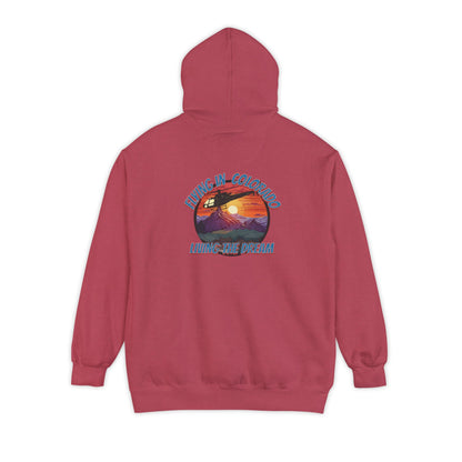 Men's, Flying in Colorado, Relaxed Fit Hoodie