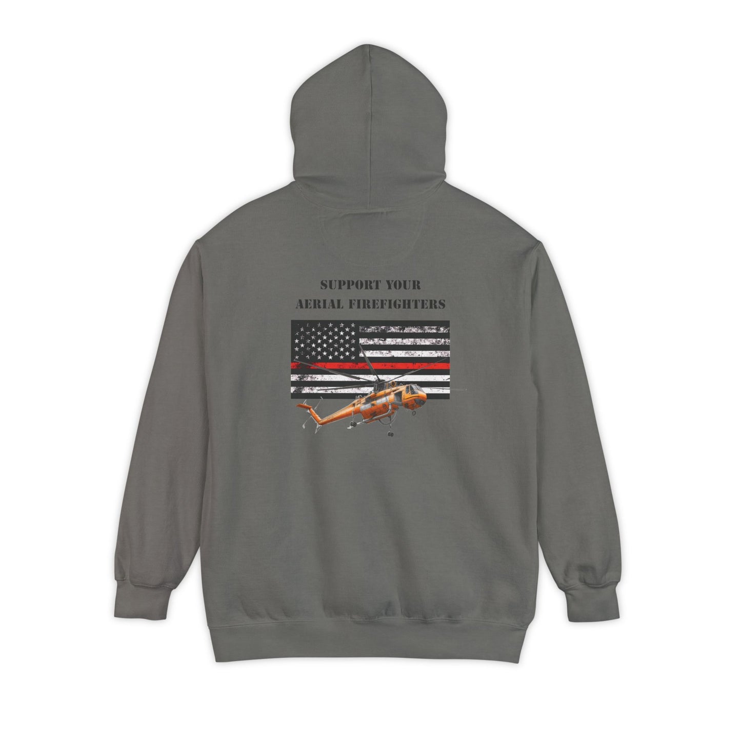 Men's, Support your Aerial Firefighters, Relaxed Fit Hoodie