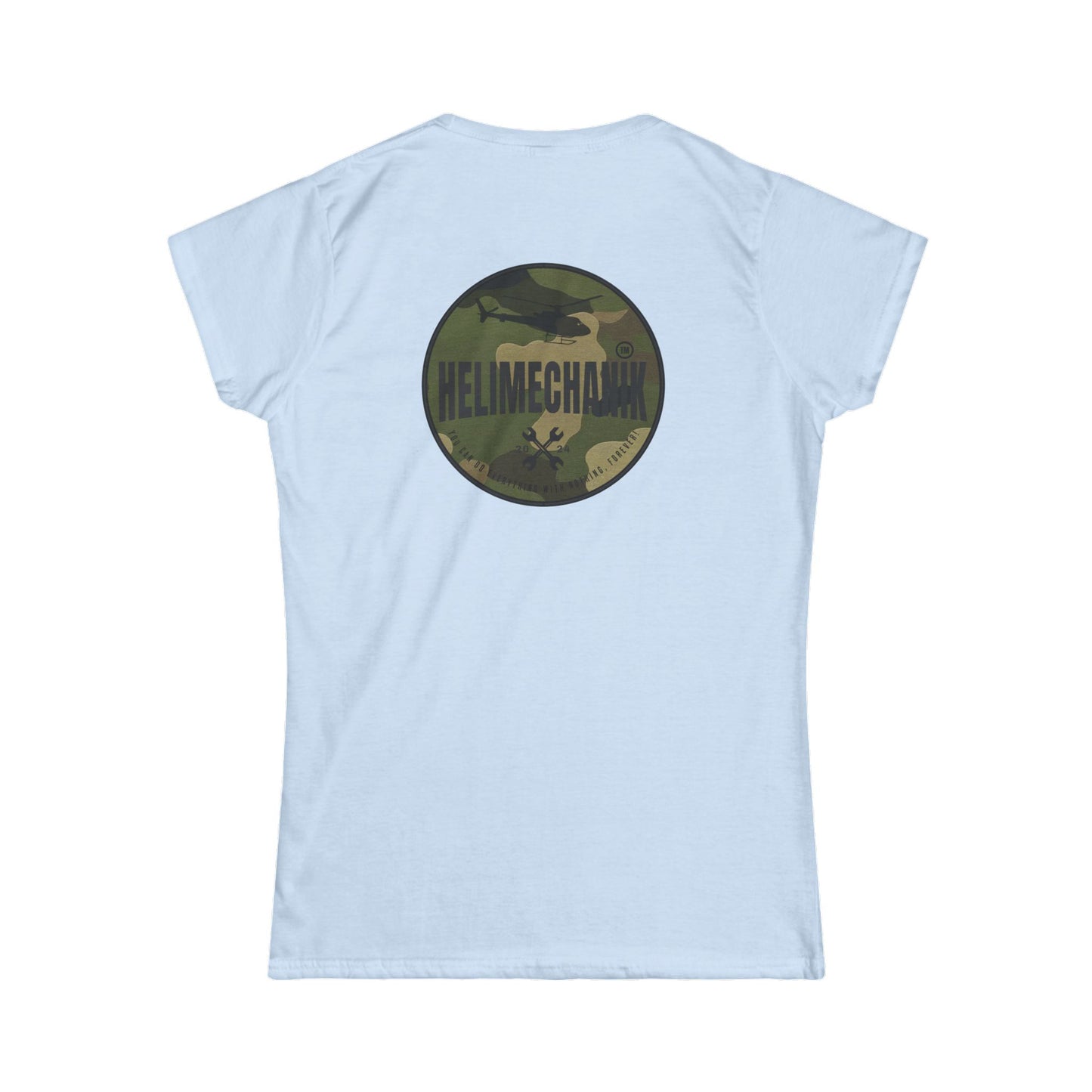 Women's, Helimechanik Patch Multicam Softstyle Tee