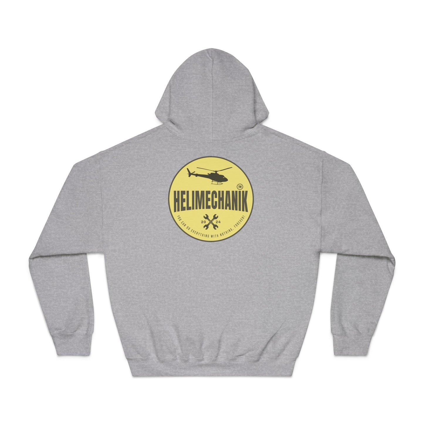 Men's, Helimechanik Patch, Classic Fit Hooded Sweatshirt
