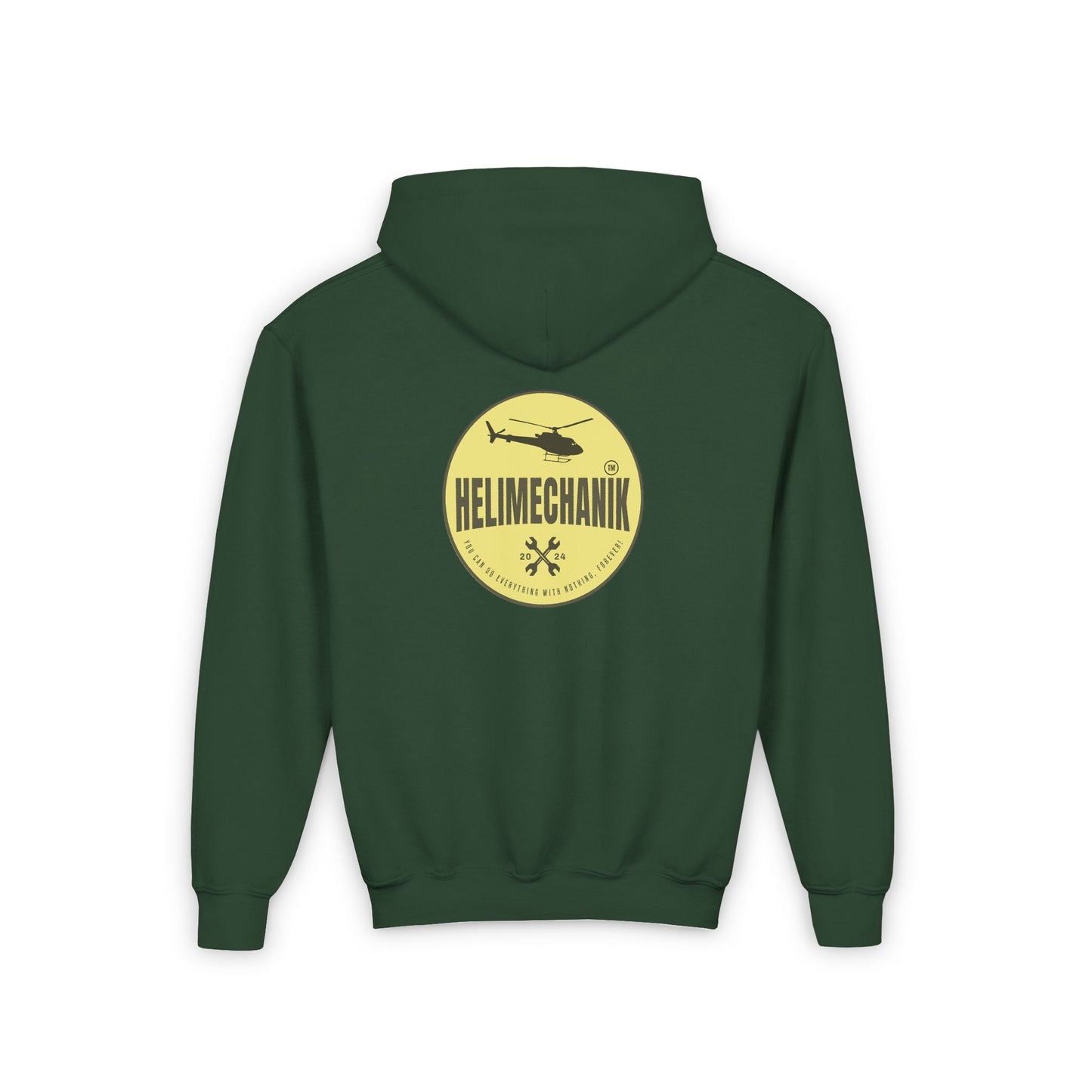 Youth, Helimechanik Patch Heavy Blend Hooded Sweatshirt