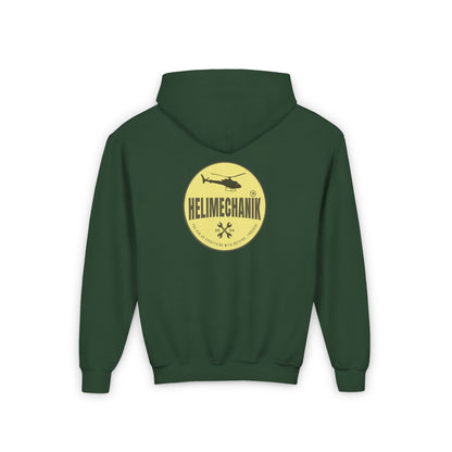 Youth, Helimechanik Patch Heavy Blend Hooded Sweatshirt