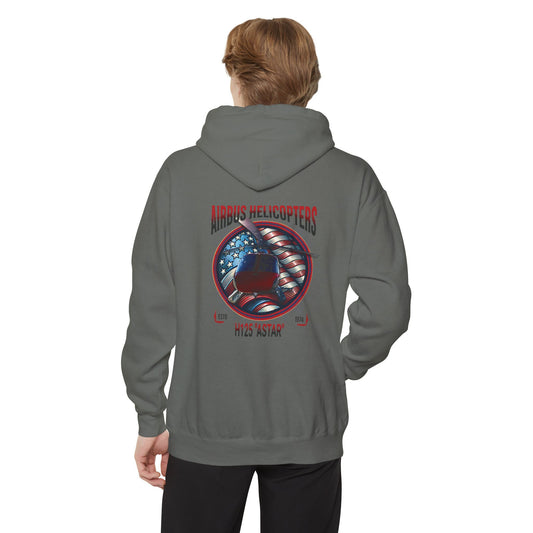 Men's, Airbus Helicopters H125, Relaxed Fit Hoodie