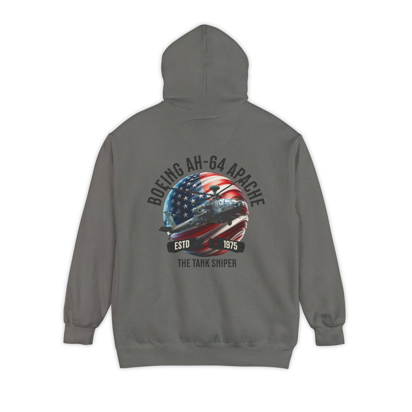 Men's, Boeing AH-64 Apache "Tank Sniper", Relaxed Fit Hoodie