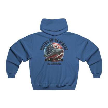 Men's, Boeing AH-64 Apache "Tank Sniper", Classic Fit Hooded Sweatshirt