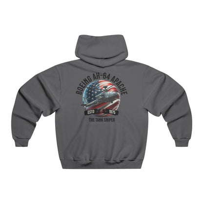 Men's, Boeing AH-64 Apache "Tank Sniper", Classic Fit Hooded Sweatshirt