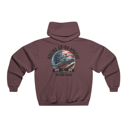 Men's, Boeing AH-64 Apache "Tank Sniper", Classic Fit Hooded Sweatshirt