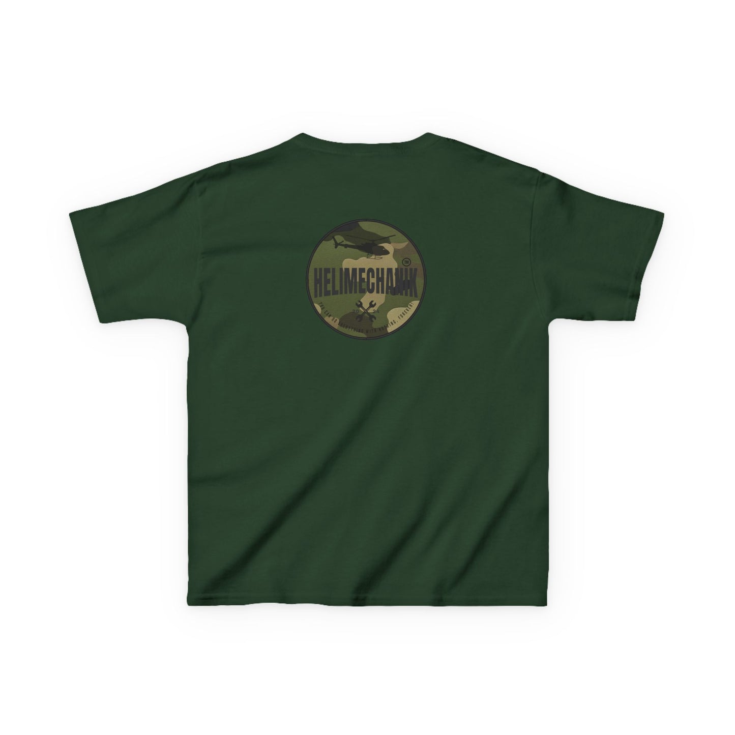Youth, Helimechanik Patch Multicam Heavy Cotton™ Tee