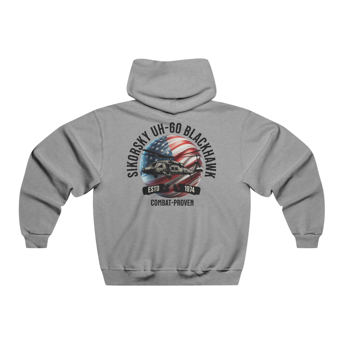 Men's, Sikorsky UH-60 "Combat Proven", Classic Fit Hooded Sweatshirt