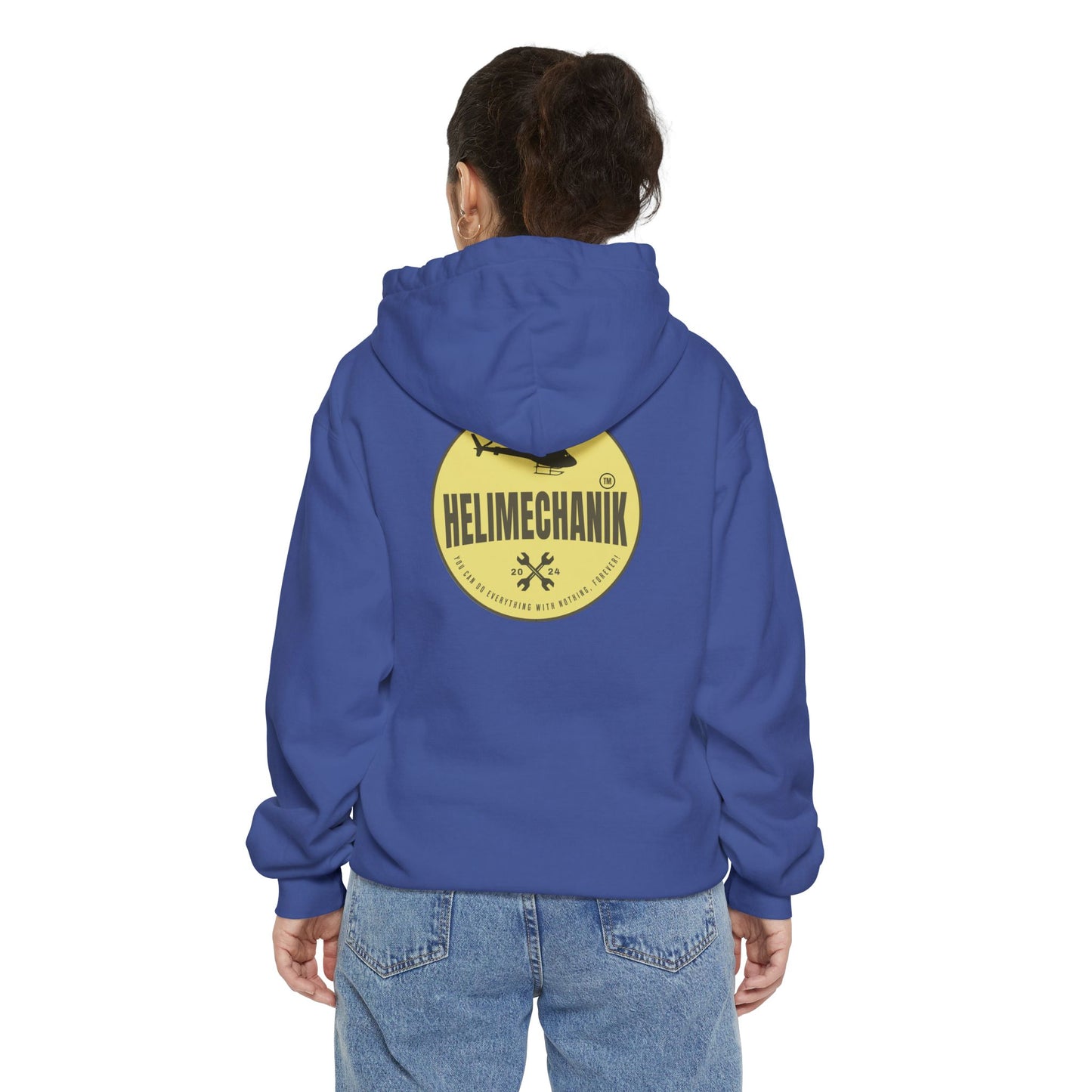 Men's, Helimechanik Patch, Relaxed Fit Hoodie