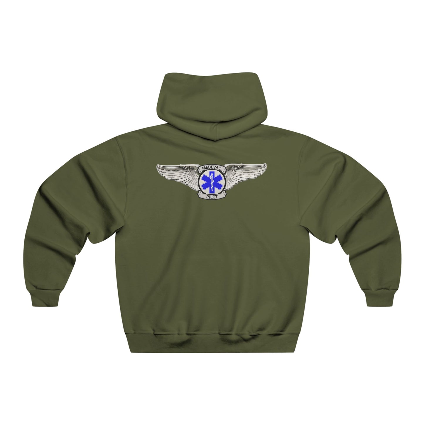 Men's, MEDEVAC Wings - Pilot, Classic Fit Hooded Sweatshirt