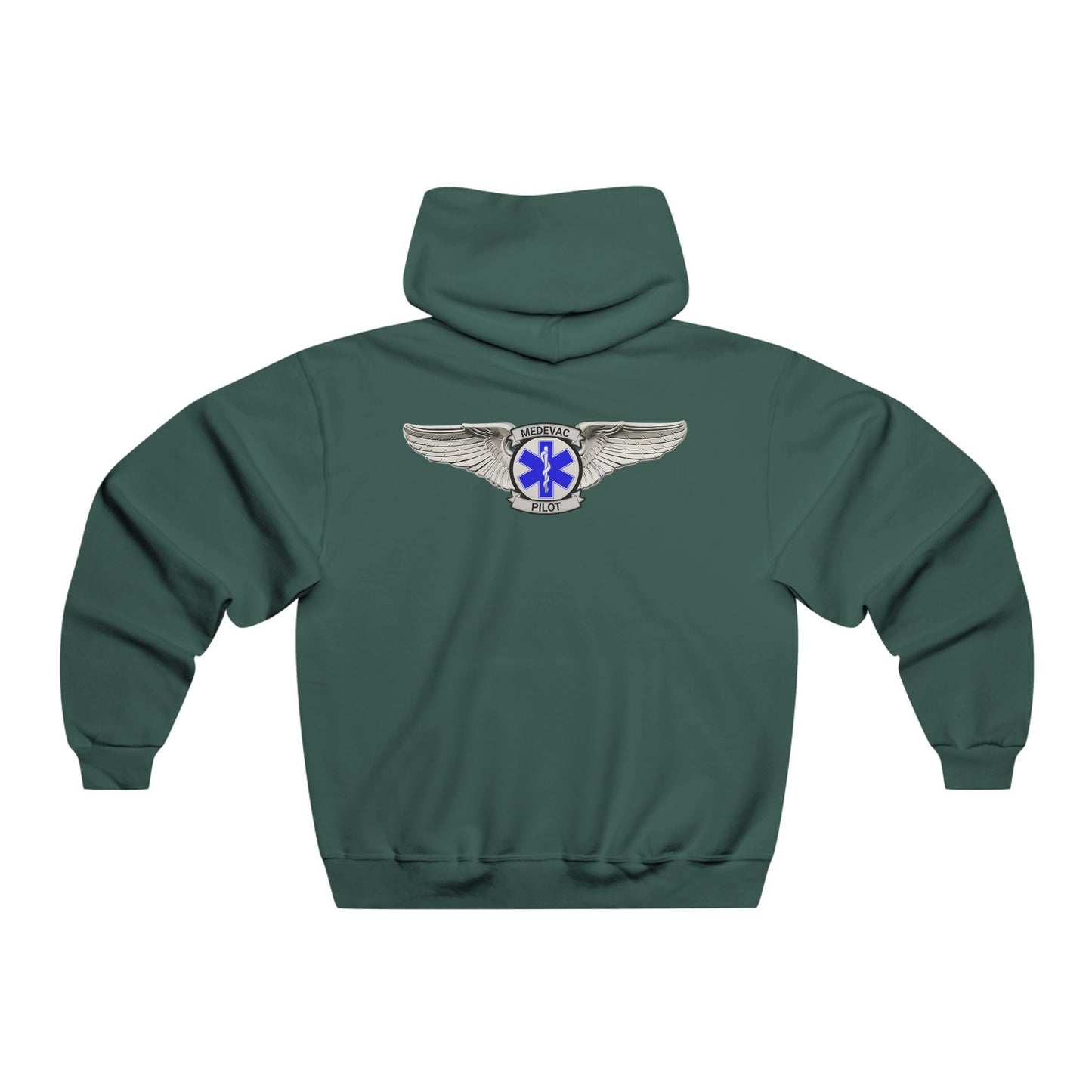 Men's, MEDEVAC Wings - Pilot, Classic Fit Hooded Sweatshirt