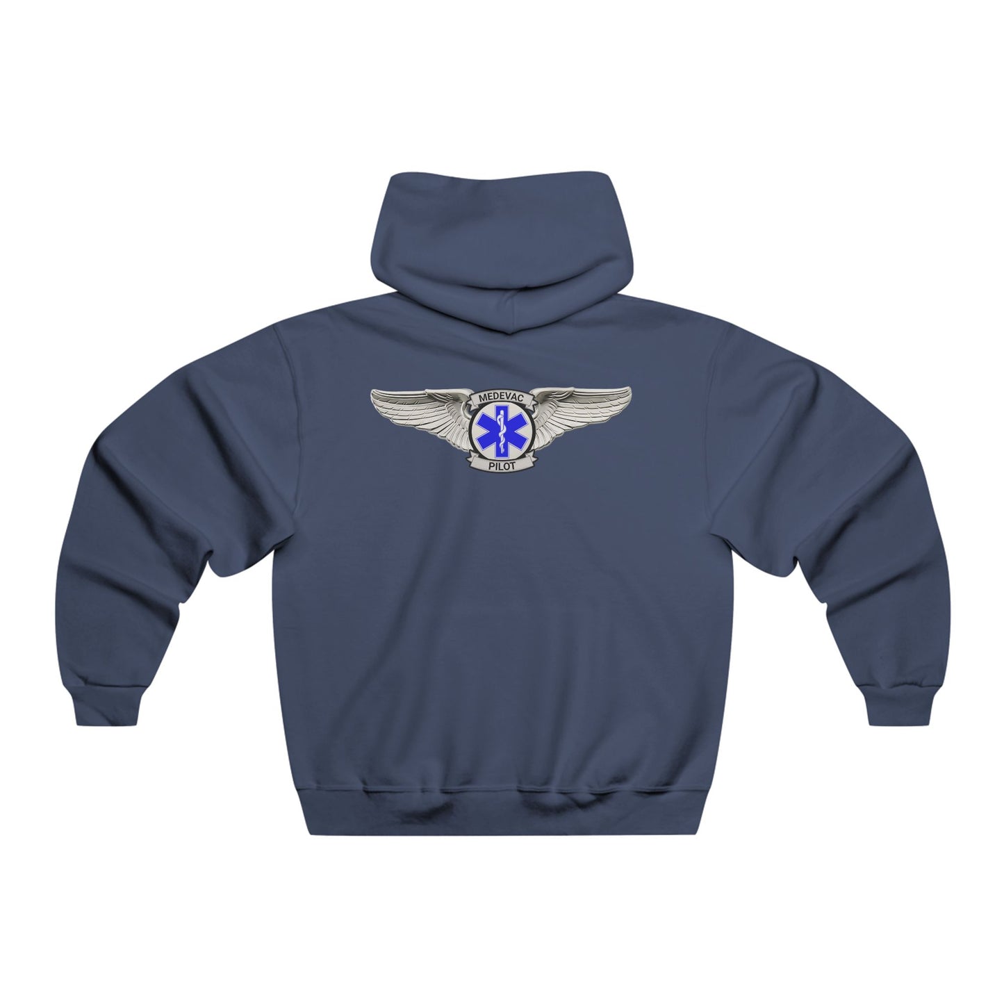 Men's, MEDEVAC Wings - Pilot, Classic Fit Hooded Sweatshirt