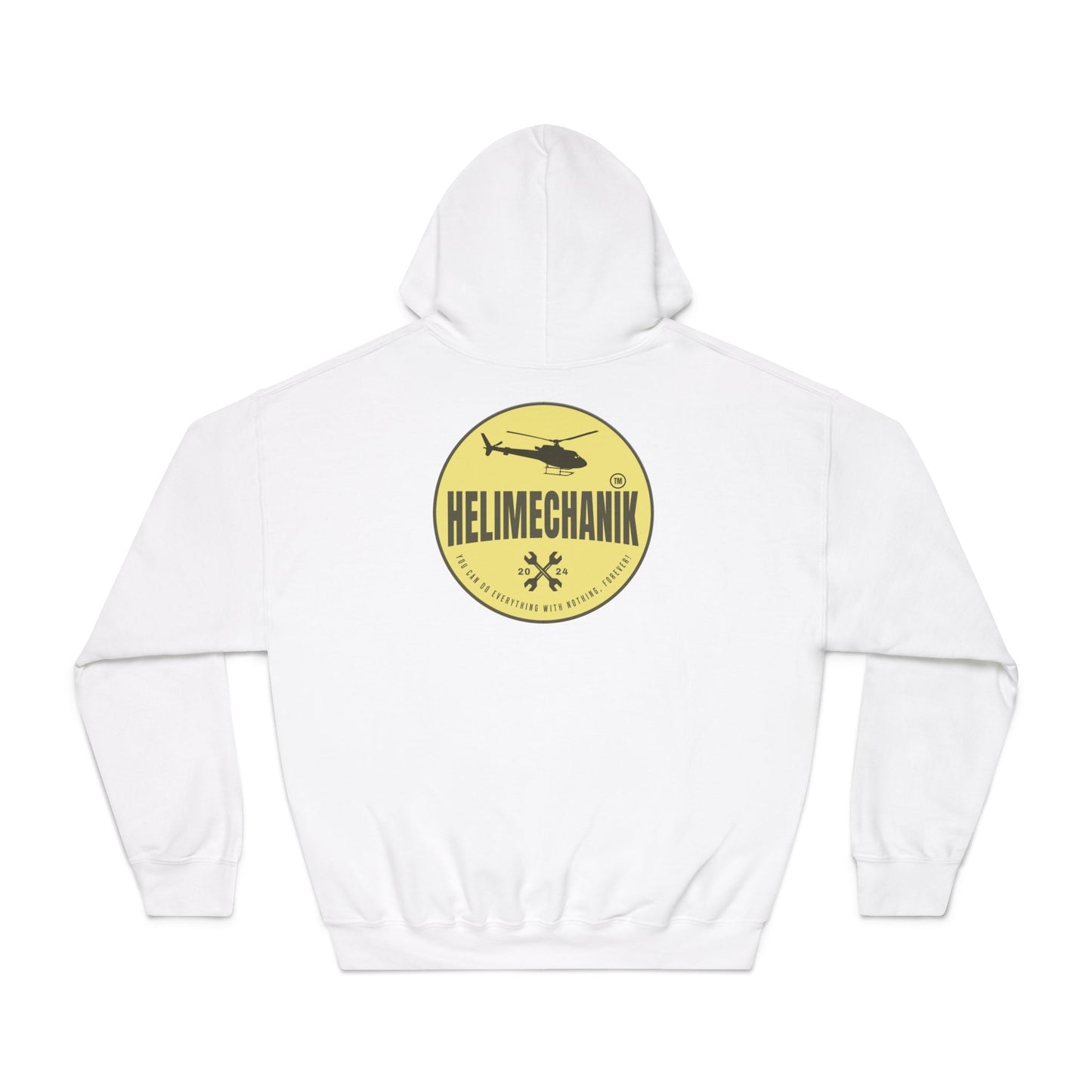 Men's, Helimechanik Patch, Classic Fit Hooded Sweatshirt
