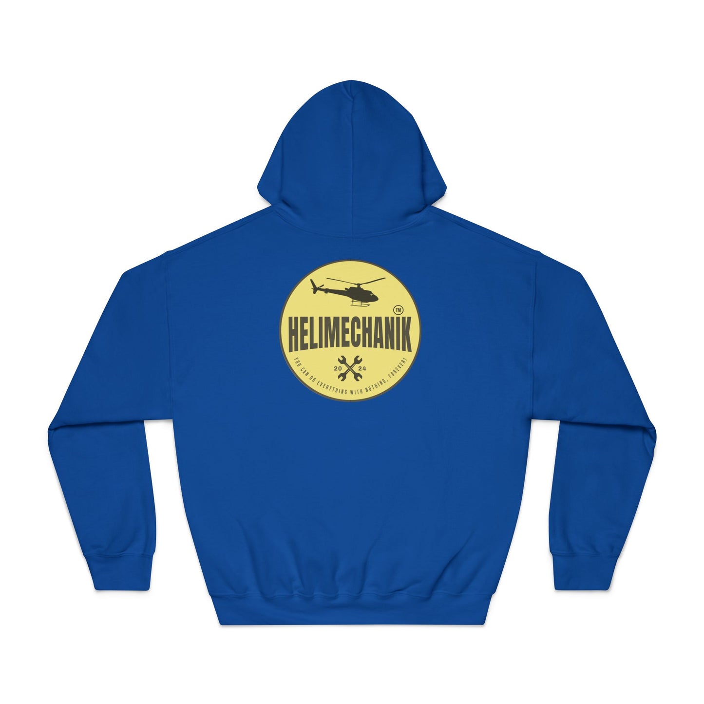 Men's, Helimechanik Patch, Classic Fit Hooded Sweatshirt