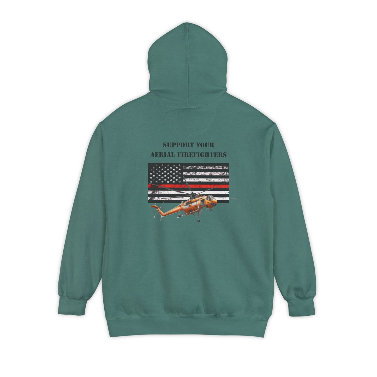 Men's, Support your Aerial Firefighters, Relaxed Fit Hoodie