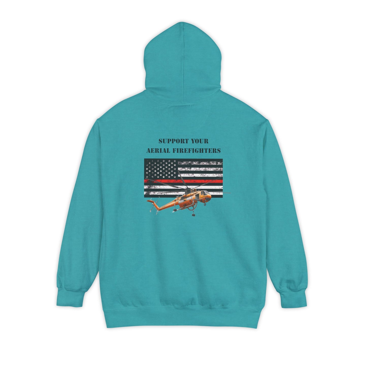 Men's, Support your Aerial Firefighters, Relaxed Fit Hoodie