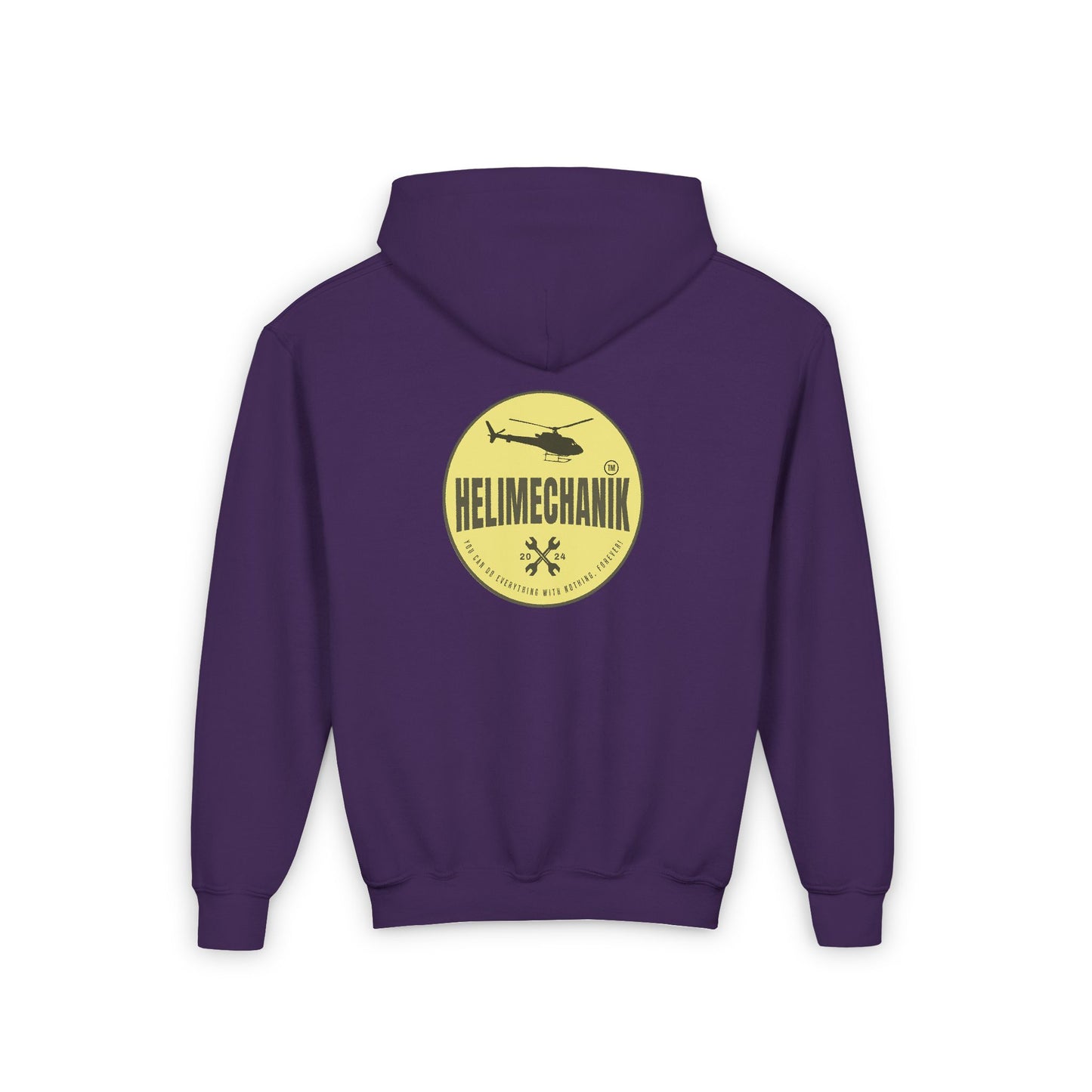 Youth, Helimechanik Patch Heavy Blend Hooded Sweatshirt