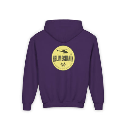 Youth, Helimechanik Patch Heavy Blend Hooded Sweatshirt