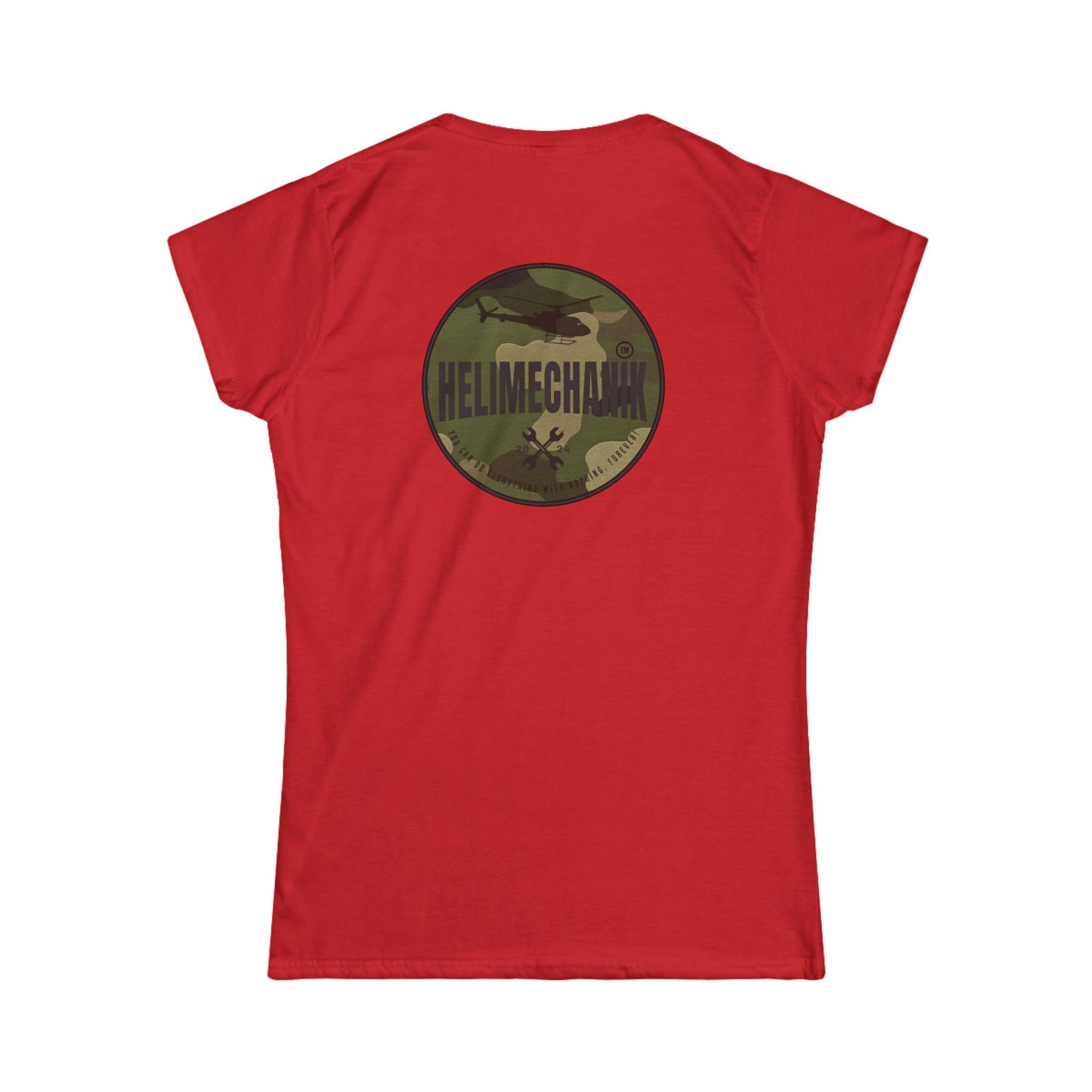 Women's, Helimechanik Patch Multicam Softstyle Tee