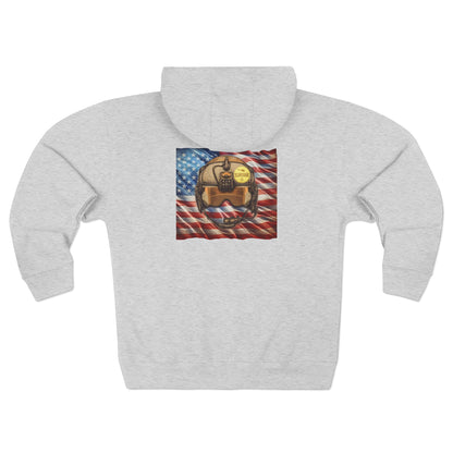 Women's, Flight Helmet Zip Hoodie