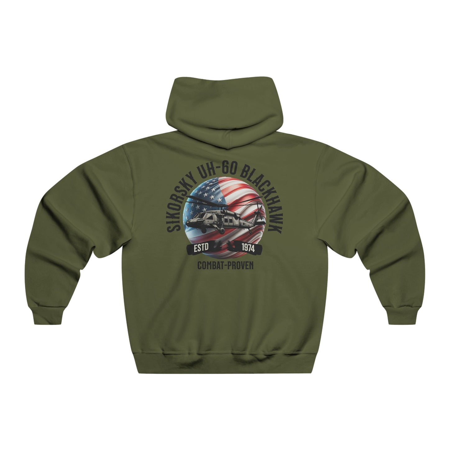 Men's, Sikorsky UH-60 "Combat Proven", Classic Fit Hooded Sweatshirt