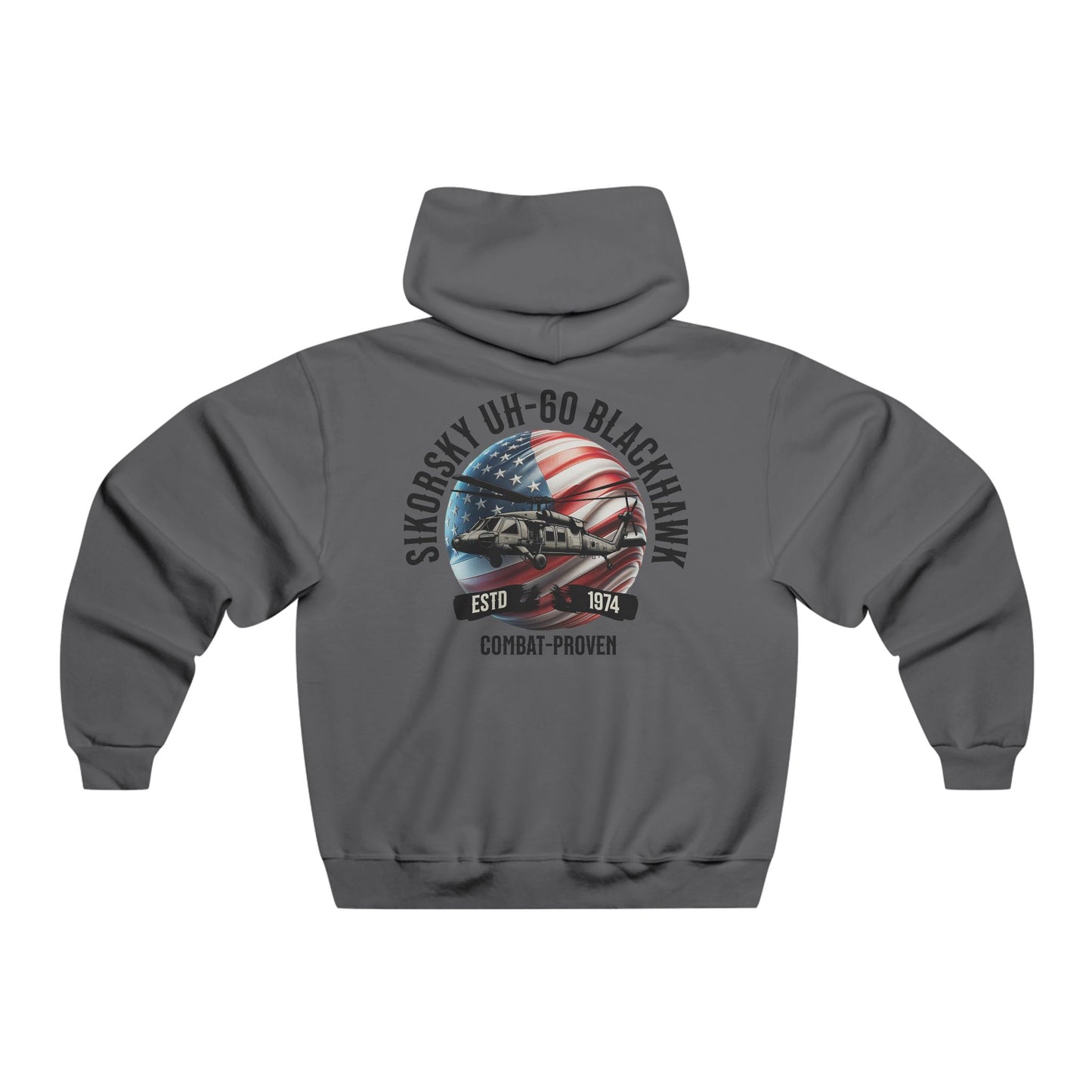 Men's, Sikorsky UH-60 "Combat Proven", Classic Fit Hooded Sweatshirt