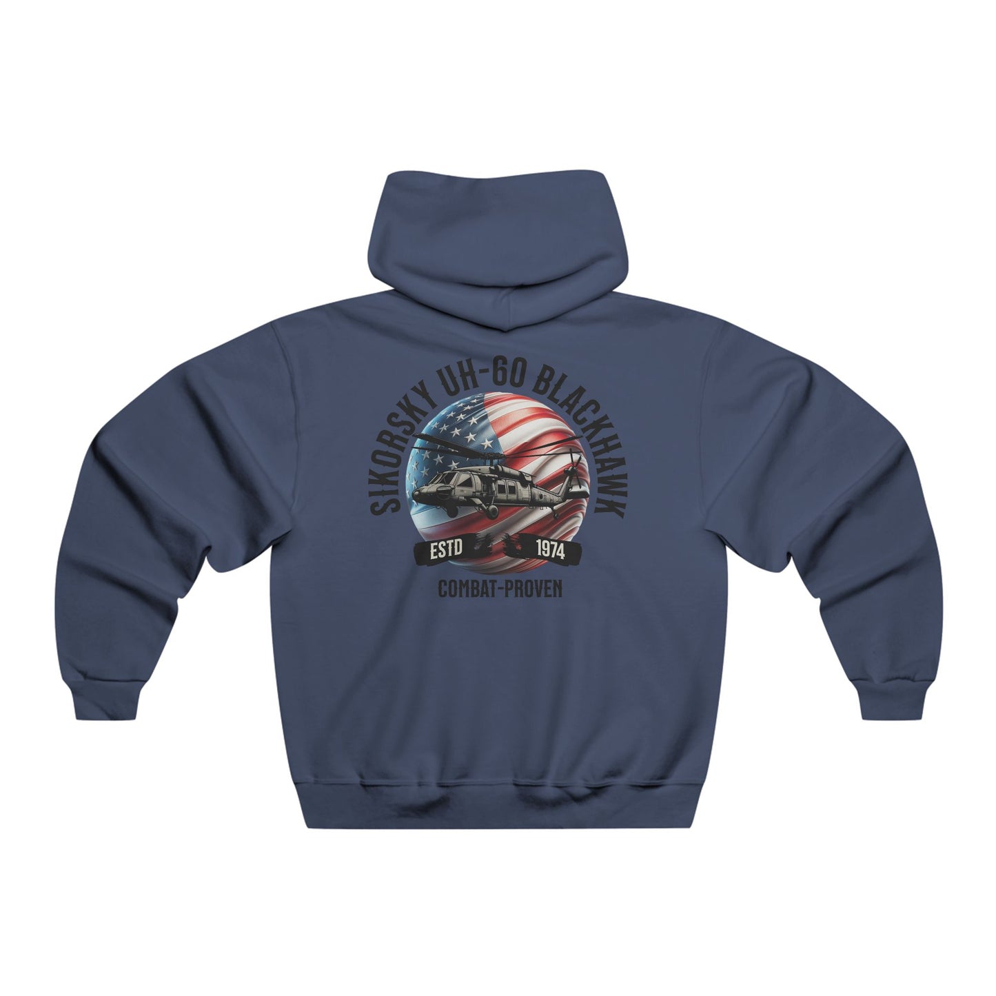 Men's, Sikorsky UH-60 "Combat Proven", Classic Fit Hooded Sweatshirt