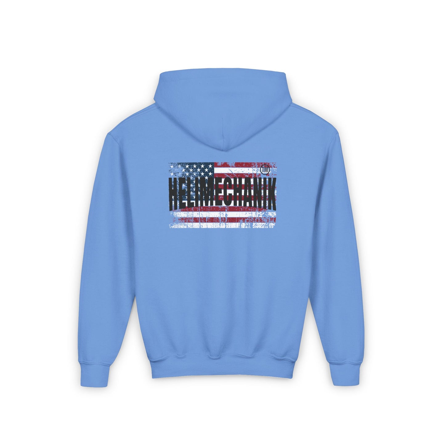 Youth, US FLAG Heavy Blend Hooded Sweatshirt