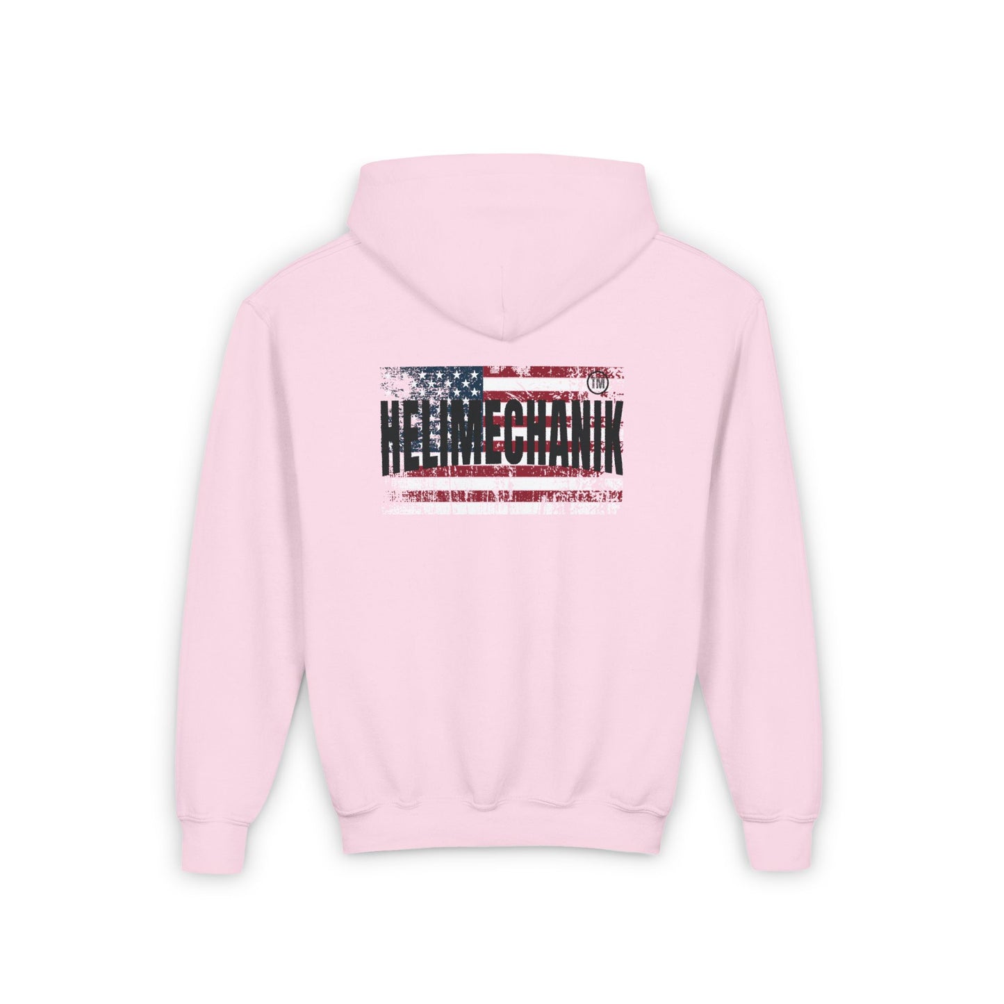 Youth, US FLAG Heavy Blend Hooded Sweatshirt