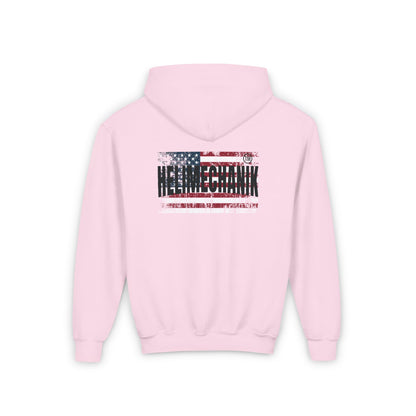 Youth, US FLAG Heavy Blend Hooded Sweatshirt