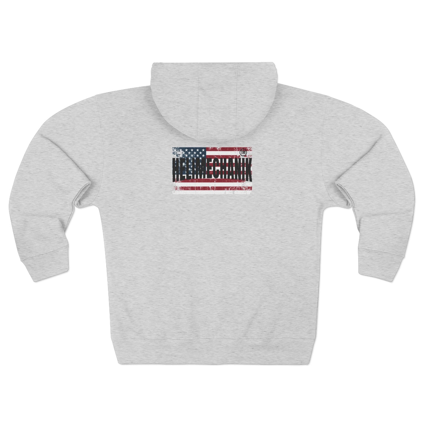 Women's, US Flag Zip Hoodie